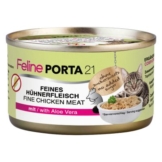 Feline Porta 21, Hühnerfleisch mit Aloe - 6 x 90 g