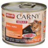 Animonda Katzen-Nassfutter Carny Adult Rind und Huhn - 200g