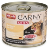 Animonda Katzen-Nassfutter Carny Kitten Geflügel Cocktail - 12x200g