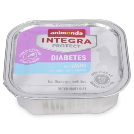 Animonda Katzenfutter Integra Protect Diabetes mit Lachs - 16 x 100g