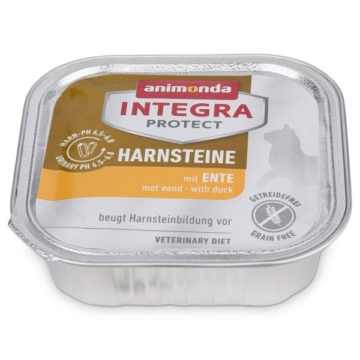 Animonda Katzenfutter Integra Protect Harnsteine mit Ente - 16x100g