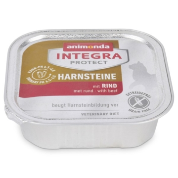 Animonda Katzenfutter Integra Protect Harnsteine mit Rind - 16 x 100g