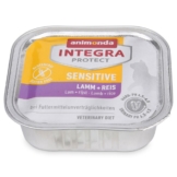 Animonda Katzenfutter Integra Protect Sensitive Lamm und Reis - 100g