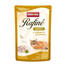 Animonda Rafiné Adult mit Geflügel in Cremesauce - 12x100g