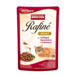 Animonda Rafiné Adult mit Geflügel Kaninchen & Schinken - 100g