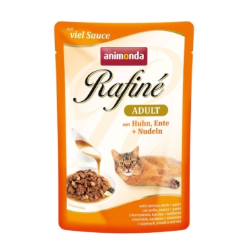 Animonda Rafiné Adult mit Huhn, Ente & Nudeln - 24x100g