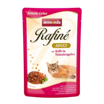 Animonda Rafiné Adult mit Kalb in Tomatengelee - 100g