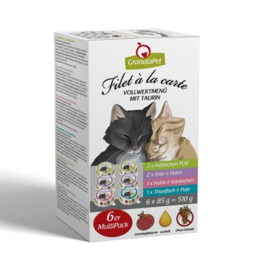 GranataPet Filet à la carte Multipack 6 x 85g