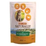 IAMS Naturally Katze Trockenfutter Adult Lamm & Reis - 270g