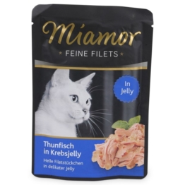 MIAMOR Feine Filets Thunfisch in Krebsjelly - 100g