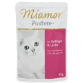 Miamor Katzenfutter Pastete Geflügel und Lachs - 24x85g