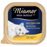 Miamor Milde Mahlzeit Geflügel Pur & Huhn - 8x100g